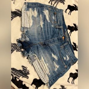 American Eagle Daisy Dukes, Size 8, gently worn.